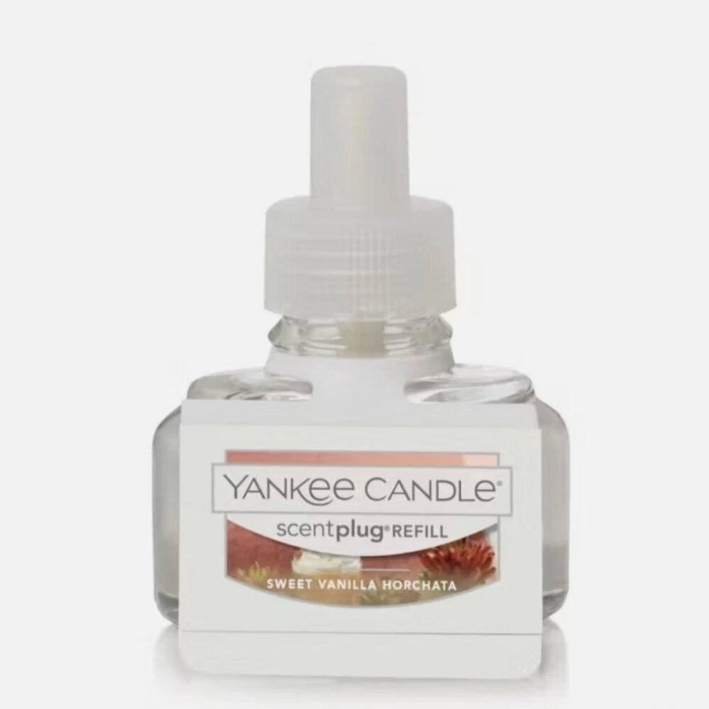 New Yankee Candle Sweet Vanilla Horchata Scentplug Refills Set of 4